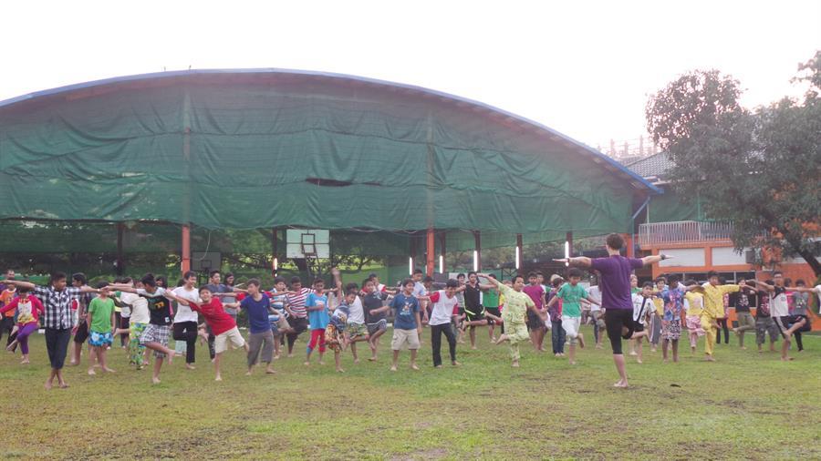 (2014) school event - Yangon, Burma